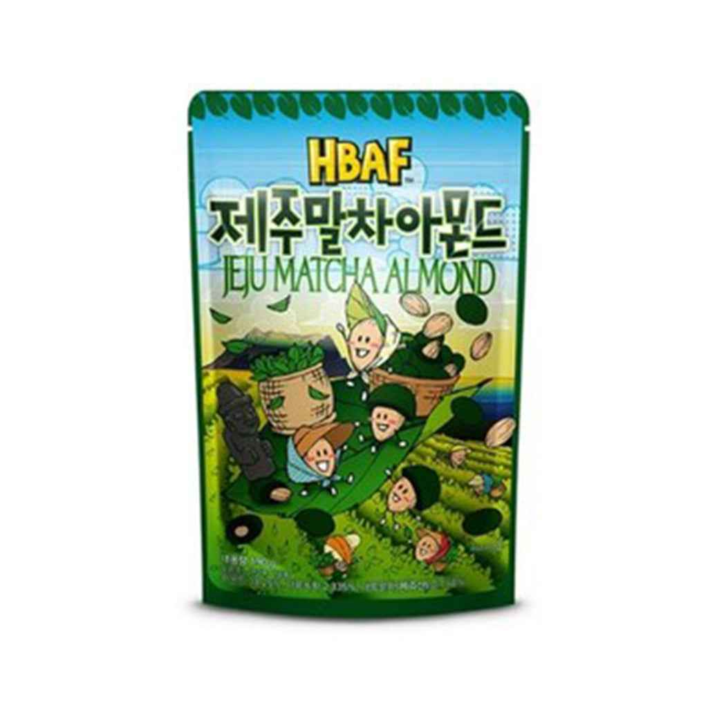 Jeju Matcha Almond 190g